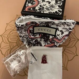Gucci Red Ghost Pendant
